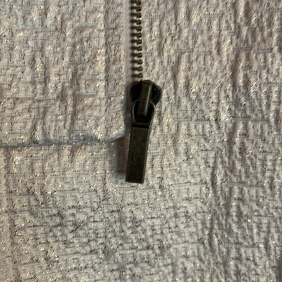 Cream with Gold Sparkles Jacket - Picture 7 of 7